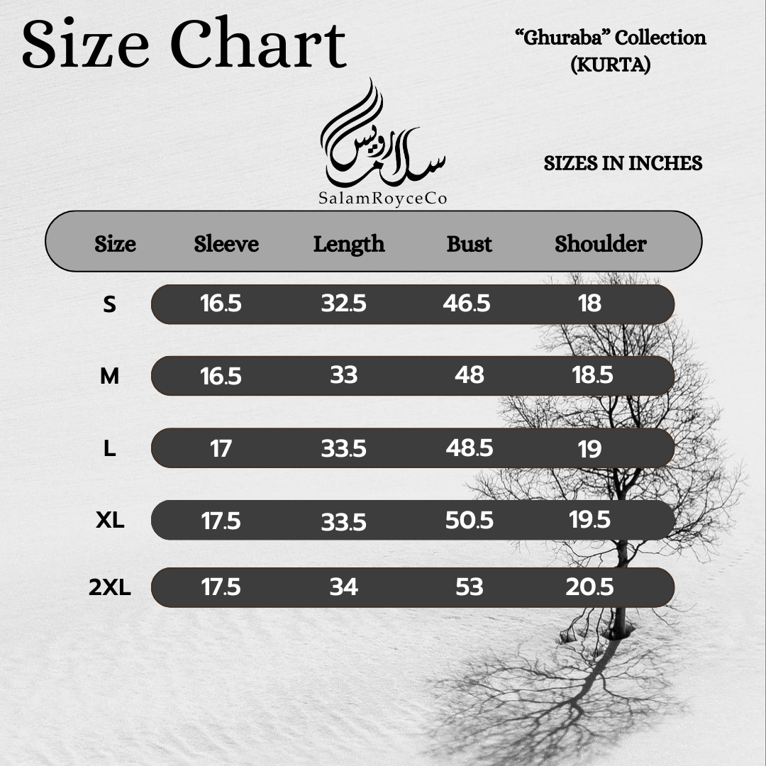 Black ‘Al Ghuraba’ Kurta