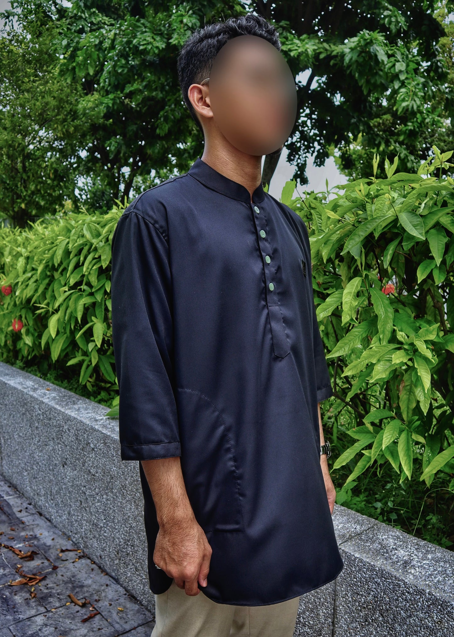 Black ‘Al Ghuraba’ Kurta