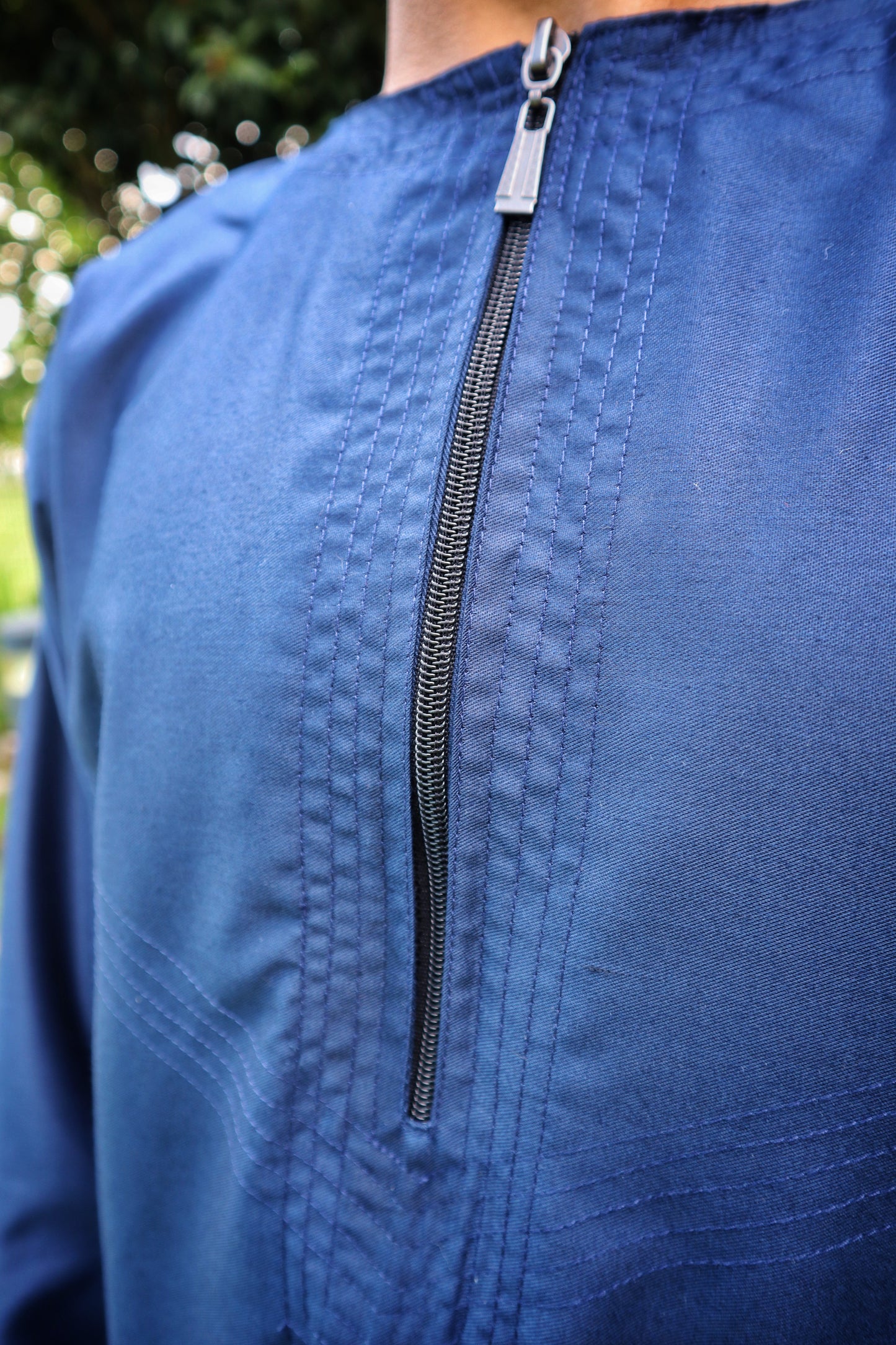 Sapphire Al-Layl Zip Thobe